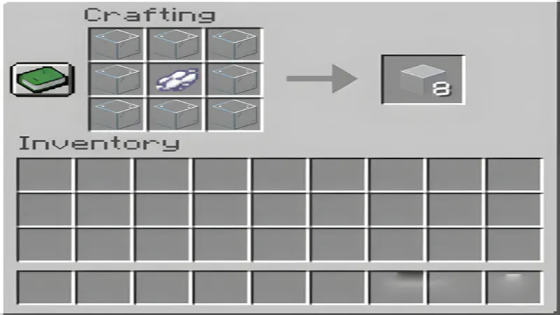 Cách chế tạo thuỷ tinh màu trong Minecraft