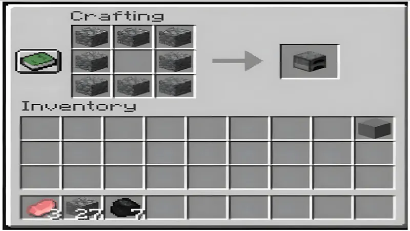 Cách Làm Đá Mịn Trong Minecraft