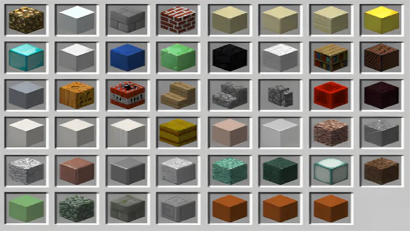 Điền vùng chỉ bởi một loại block
