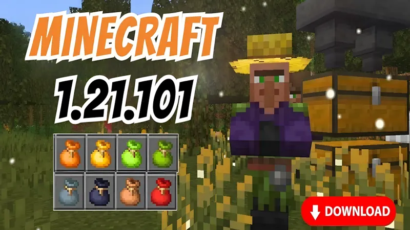 So sánh Minecraft 1. 21. 101 với phiên bản 1. 21. 100 trước đó