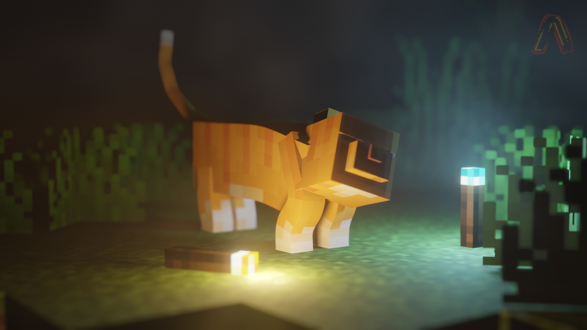 Cách bắt và thuần phục mèo trong game Minecraft