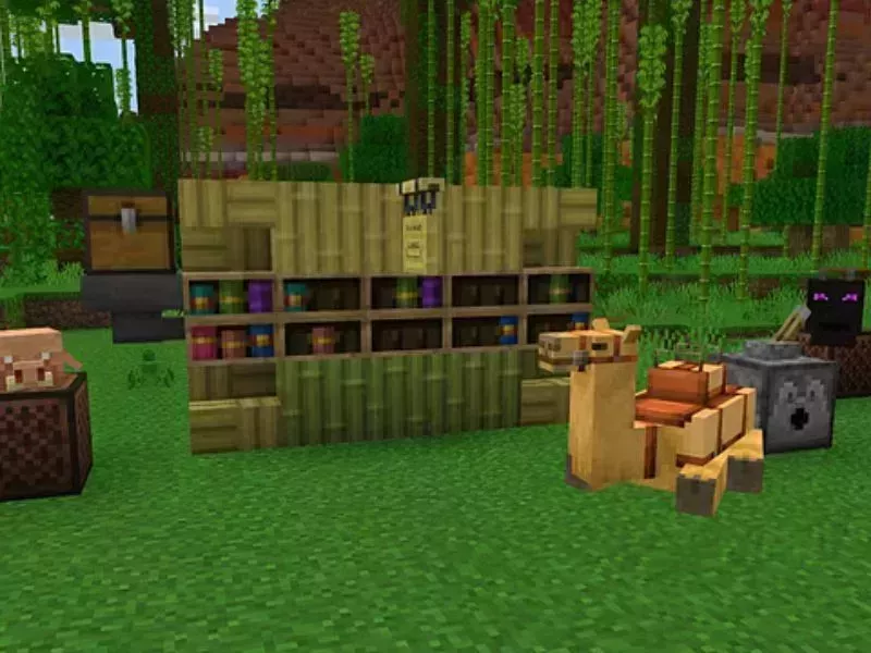 Cách chế tạo đá mài minecraft - Nguyên liệu cần chuẩn bị trước khi chế tạo đá mài