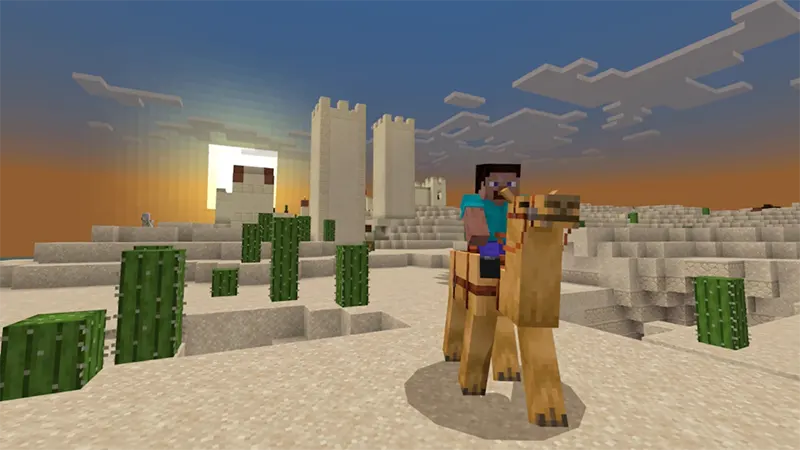 Lạc Đà Trong Minecraft Ăn Gì 🐪🌾 | Ở Đâu & Những Khả Năng Đặc Biệt