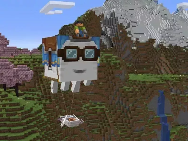 Minecraft pe 1.21.1 - Ominous Vault, Heavy Core và Mace
