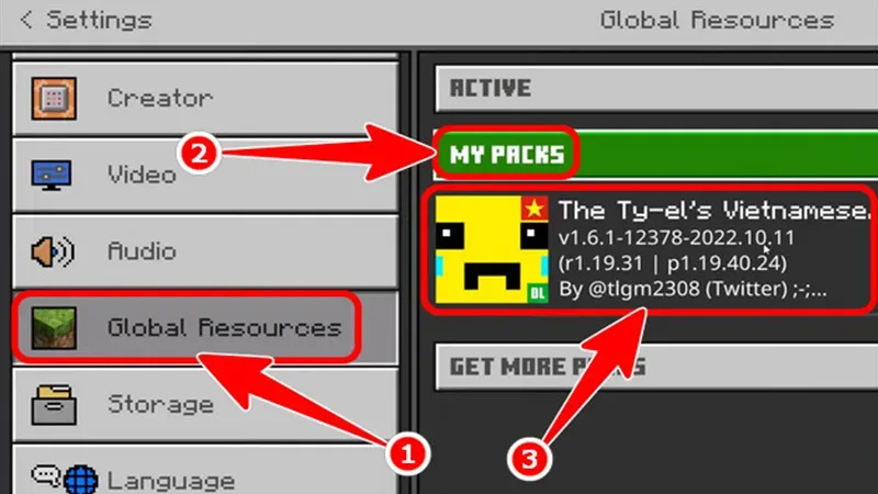 Tải Tyel Vietnamese Language Pack (v1.6.8)