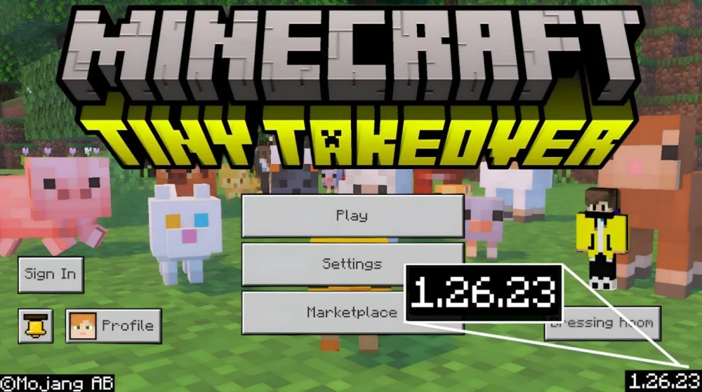 Hỏi đáp Minecraft 1.26.23: Cập nhật an toàn, không mất dữ liệu.