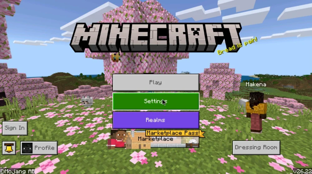Tải Minecraft 1.26.22 ổn định hệ thống, tối ưu phần cứng.